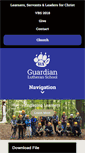Mobile Screenshot of guardianlutheran.org